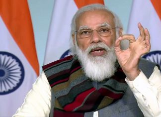 प्रधानमंत्री नरेन्द्र मोदी ने लाखों किसानों को सीधे (वर्चुअली) संबोधित किया