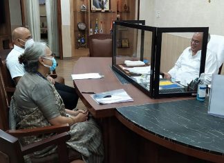 मुख्यमंत्री भूपेश बघेल से सेल चेयरमेन सोमा मंडल ने की सौजन्य मुलाकात, सेल अधिकारियों-कर्मचारियों के पे और वेज रिवीजन, स्थानीय युवाओं को भर्ती में प्राथमिकता और सुविधाओं के विस्तर समेत अनेक मुद्दों पर हुई चर्चा