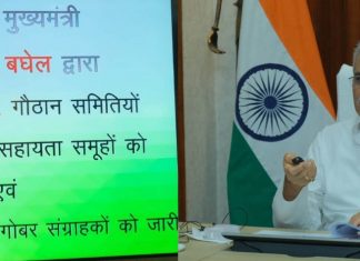सुराजी गांव और गोधन न्याय योजना ग्रामीण अर्थव्यवस्था के लिए बनी संजीवनी : मुख्यमंत्री भूपेश बघेल