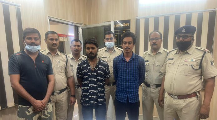 रायपुर में कट्टा और पिस्टल के साथ दो आरोपी गिरफ्तार