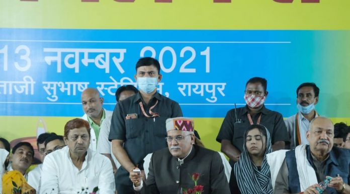 मुख्यमंत्री ने रायपुर नगर विकास कार्यों के वीडियो का किया लोकार्पण