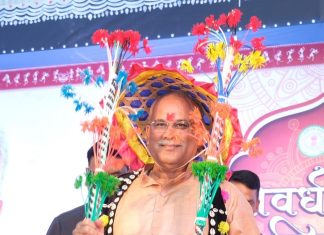 मुख्यमंत्री निवास में गोवर्धन तिहार की धूम