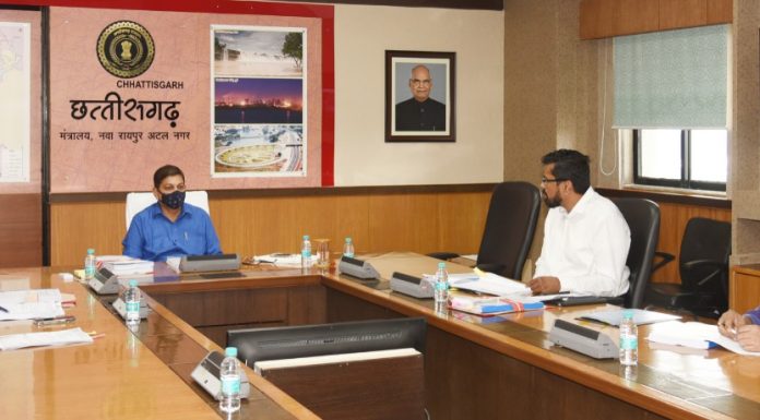 मुख्य सचिव की अध्यक्षता में छत्तीसगढ़ रोड एण्ड इन्फ्रास्ट्रक्चर डेव्हलपमेंट कार्पाेरेशन लिमिटेड के संचालक मण्डल की 25वीं बैठक सम्पन्न