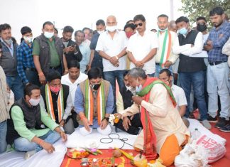 नगरीय प्रशासन मंत्री ने 40 करोड़ के विकास कार्यों का किया भूमिपूजन