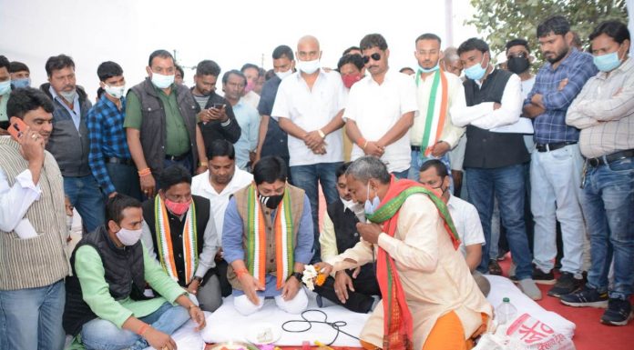 नगरीय प्रशासन मंत्री ने 40 करोड़ के विकास कार्यों का किया भूमिपूजन