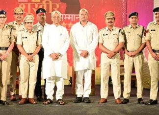 छत्तीसगढ़ पुलिस के 11 जांबाज शूरवीर सम्मान से सम्मानित