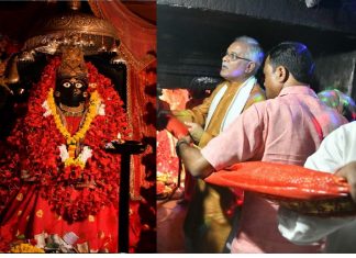 आस्था का अर्पण, मुख्यमंत्री ने माईं जी को ग्यारह किमी लंबी चुनरी अर्पित कर विश्व रिकार्ड में नाम दर्ज कराया दंतेवाड़ा की बहनों का