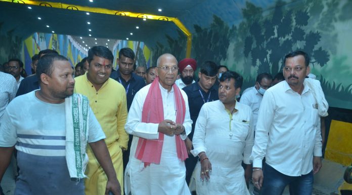 लोक निर्माण मंत्री ताम्रध्वज साहू ने राजधानी में निर्माणाधीन ब्रिज, रेलवे अंडर ब्रिज और एक्सप्रेसवे का किया सघन निरीक्षण