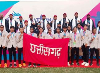 36वें नेशनल गेम्सः छत्तीसगढ़ ने सॉफ्टबॉल में जीते दो पदक