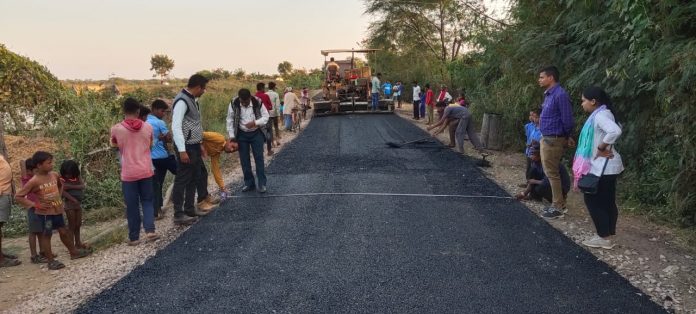 On the instructions of the Chief Minister, construction of roads and bridges is being done to strengthen the means of transport.