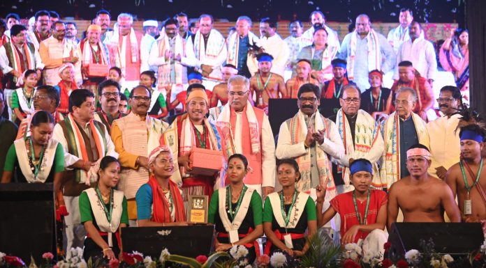 छत्तीसगढ़ में हो रहा आदिवासी, दलित और पिछड़े लोगों को आगे बढ़ाने का काम : श्री सोरेन