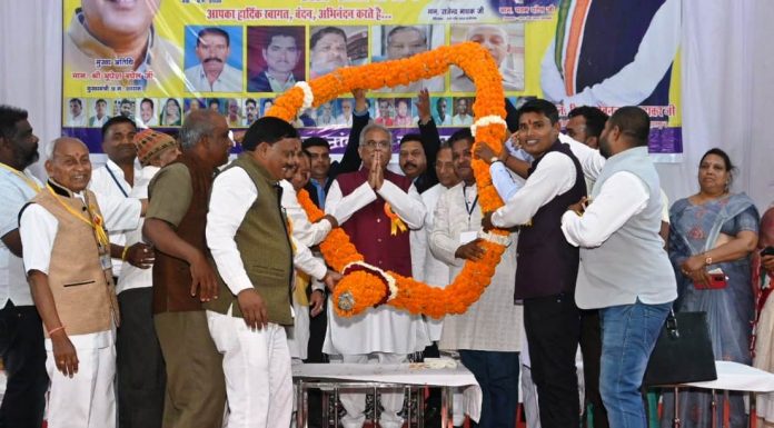 महासमुंद जिला मरार समाज के अभिनंदन समारोह में शामिल हुए मुख्यमंत्री