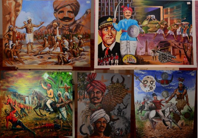 Paintings of freedom fighters of Chhattisgarh will be installed in tribal museum