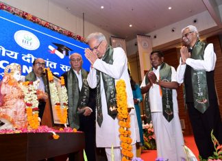ट्रिपल आईटी नया रायपुर का तीसरा दीक्षांत समारोह शुरू