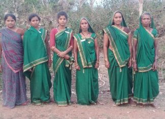 जंगल को आग की लपटों से बचाने महिलाओं ने पेश की मिसाल