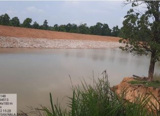 समशान नाला किसानों और वन्य प्राणियों के लिए बना वरदान