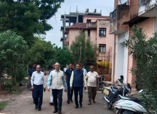 मुख्य न्यायाधीश श्री सिन्हा ने किया उच्च न्यायालय के आवासीय परिसर का औचक निरीक्षण