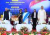 रायपुर : प्रजापिता ब्रह्मकुमारी ईश्वरीय विश्वविद्यालय के वार्षिक परियोजना सकारात्मक परिवर्तन वर्ष का शुभारंभ करने पहुँची राष्ट्रपति श्रीमती द्रौपदी मुर्मु