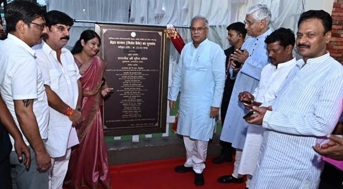 ’सेहत बाजार’ मिलेट्स कैफे का मुख्यमंत्री ने किया शुभारम्भ