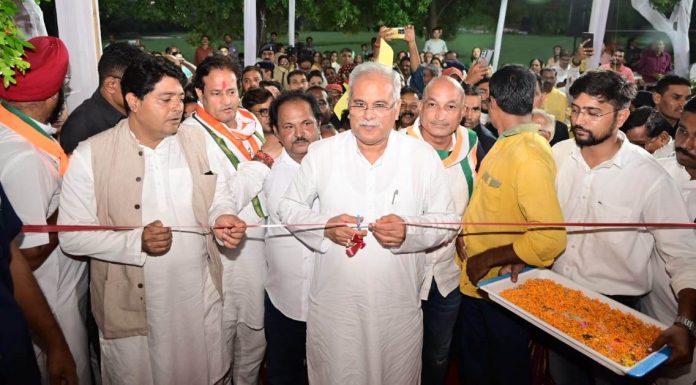 मुख्यमंत्री ने नरैय्या तालाब में रजक गुड़ी, शहरी औद्योगिक पार्क का किया शुभारंभ