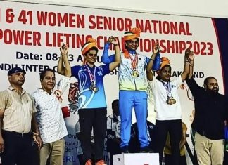 सींनियर नेशनल पावर लिफ्टिंग चैंपियनशिप 2023 में दक्षिण पूर्व मध्य रेलवे के खिलाड़ियों का शानदार प्रदर्शन