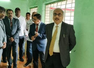 चीफ़ जस्टिस रमेश सिन्हा ने किया बाल संप्रेक्षण गृह व किशोर न्याय बोर्ड भवन का निरीक्षण