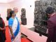 राष्ट्रपति श्रीमती द्रौपदी मुर्मु छत्तीसगढ़ की पुरातात्विक वैभव से हुईं रू-ब-रू