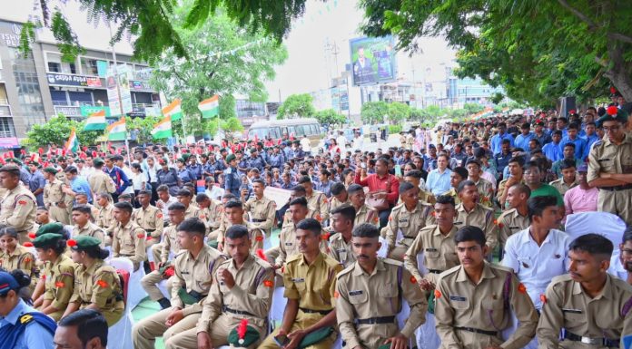 पुनीत सागर अभियान: एनसीसी कैडेटस ने लोगों को तालाबों, नदियों और जलाशयों को स्वच्छ रखने का दिया संदेश