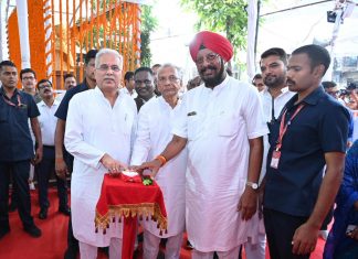 मुख्यमंत्री भूपेश बघेल ने रायपुर शहर को दी 1021.59 करोड़ रूपए के विकास कार्यों की सौगात