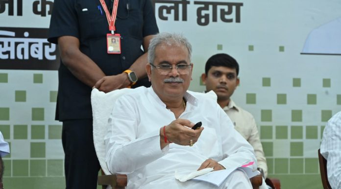 मुख्यमंत्री भूपेश बघेल ने 1 लाख 35 हजार 104 बेरोजगार युवाओ को वितरित किया बेरोजगारी भत्ता