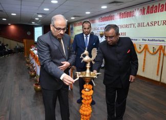 तीन राष्ट्रीय लोक अदालतों के माध्यम से निपटे 11 लाख 78 हजार से अधिक केस, 78 प्रतिशत केस सुलझाये गये