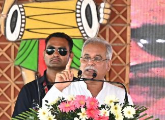 मुख्यमंत्री ने सक्ती जिले को 145 करोड़ रूपए से अधिक के विकास कार्यों की दी सौगात