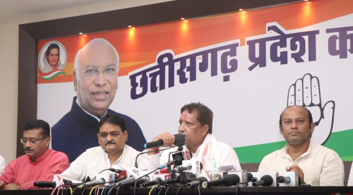 भाजपा धान खरीदी में अड़ंगा लगाती है , भूपेश सरकार देश में सबसे ज्यादा धान की कीमत देती है- कांग्रेस