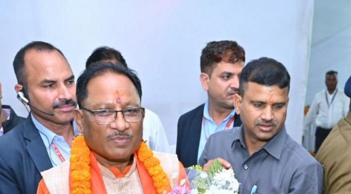 नवनियुक्त मुख्यमंत्री विष्णु देव साय को नागरिकों ने दी बधाईं