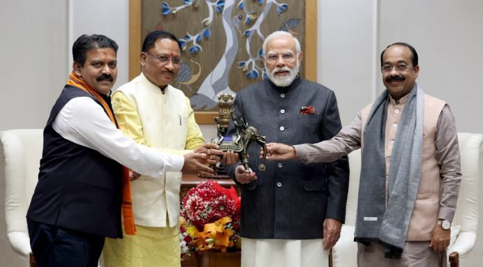 डबल इंजन की सरकार होने से छत्तीसगढ़ के विकास में आयेगी तेजी: मुख्यमंत्री विष्णुदेव साय