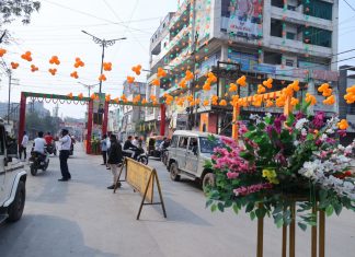 मुख्यमंत्री बनने के पश्चात श्री विष्णुदेव साय के प्रथम रायगढ़ आगमन को लेकर पूरा रायगढ़ शहर उत्साहित