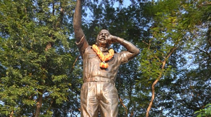 मुख्यमंत्री विष्णुदेव साय ने स्वर्गीय दिलीप सिंह जूदेव की प्रतिमा का माल्यार्पण किया