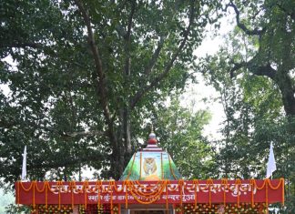 मुख्यमंत्री विष्णु देव साय और उनकी धर्मपत्नी कौशल्या साय ने बंदरचुवा के पास तुर्री पहुंचकर कुल देवता का किया दर्शन