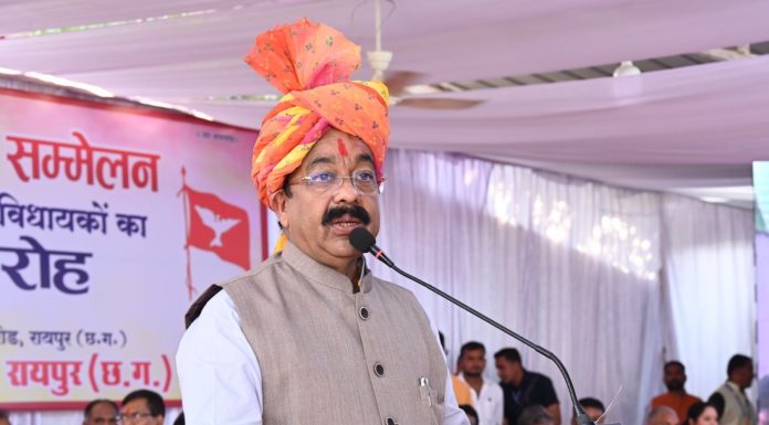 साहू समाज समय के अनुरूप कदम से कदम मिलाकर बढ़ रहा आगे: उप मुख्यमंत्री साव