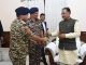 सीआरपीएफ के अतिरिक्त पुलिस महानिदेशक ने मुख्यमंत्री को नववर्ष की शुभकामनाएं दी