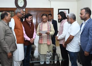 मुख्यमंत्री से सतनामी उत्थान एवं जागृति समिति के प्रतिनिधिमंडल ने की सौजन्य मुलाकात