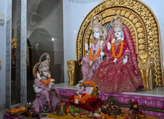 मुख्यमंत्री विष्णु देव साय श्री राम मंदिर पहुँचे