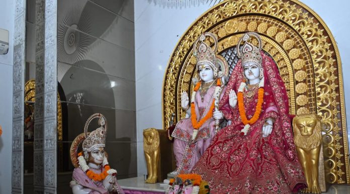 मुख्यमंत्री विष्णु देव साय श्री राम मंदिर पहुँचे
