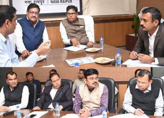 वित्त मंत्री ओपी चौधरी ने की खाद्य एवं नागरिक आपूर्ति विभाग के विभागीय बजट की समीक्षा
