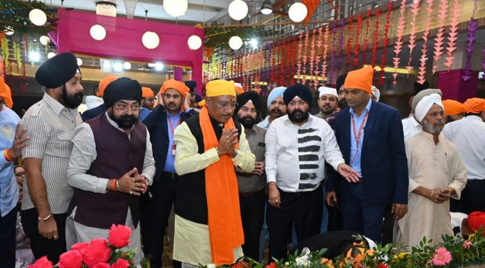 मुख्यमंत्री श्री साय सिखों के दशम गुरु गुरु गोविंद सिंह जी की जयंती समारोह में हुए शामिल