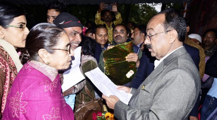 उप मुख्यमंत्री अरुण साव ने ‘जनदर्शन’ में सुनी लोगों की समस्याएं