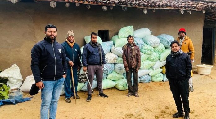 78 बोरी अवैध धान जब्त