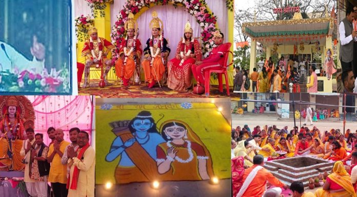 नवा रायपुर में रामलला की प्राण प्रतिष्ठा को लेकर लोगों में देखा गया भारी उत्साह