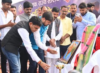 खेल हमें सिखाता है कि जिंदगी में हार भी जरूरी है-खेल मंत्री टंकराम वर्मा