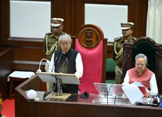 राज्यपाल हरिचंदन ने छत्तीसगढ की 6वीं विधानसभा के दूसरे सत्र को संबोधित किया